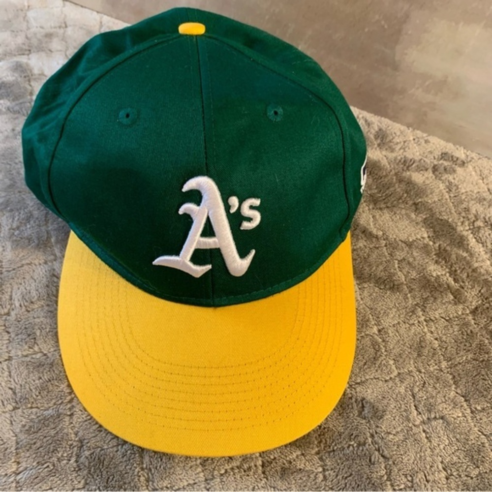 Oakland A's- Cap by OC‎ Sports – Green & Yellow – Team MLB